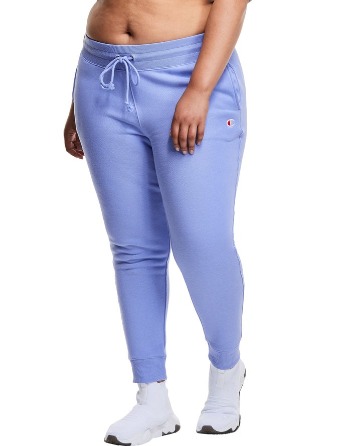 Champion Plus Reverse Weave Kadın Joggers Mavi ( SPGKET259 )